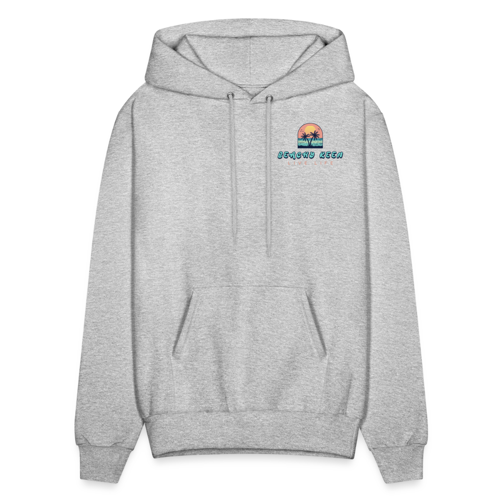 Beachy Keen Hoodie - heather gray