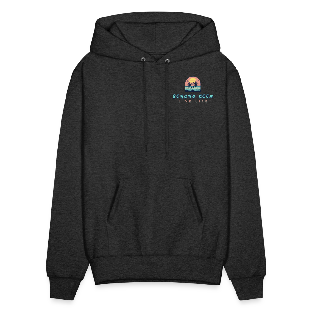 Beachy Keen Hoodie - charcoal grey