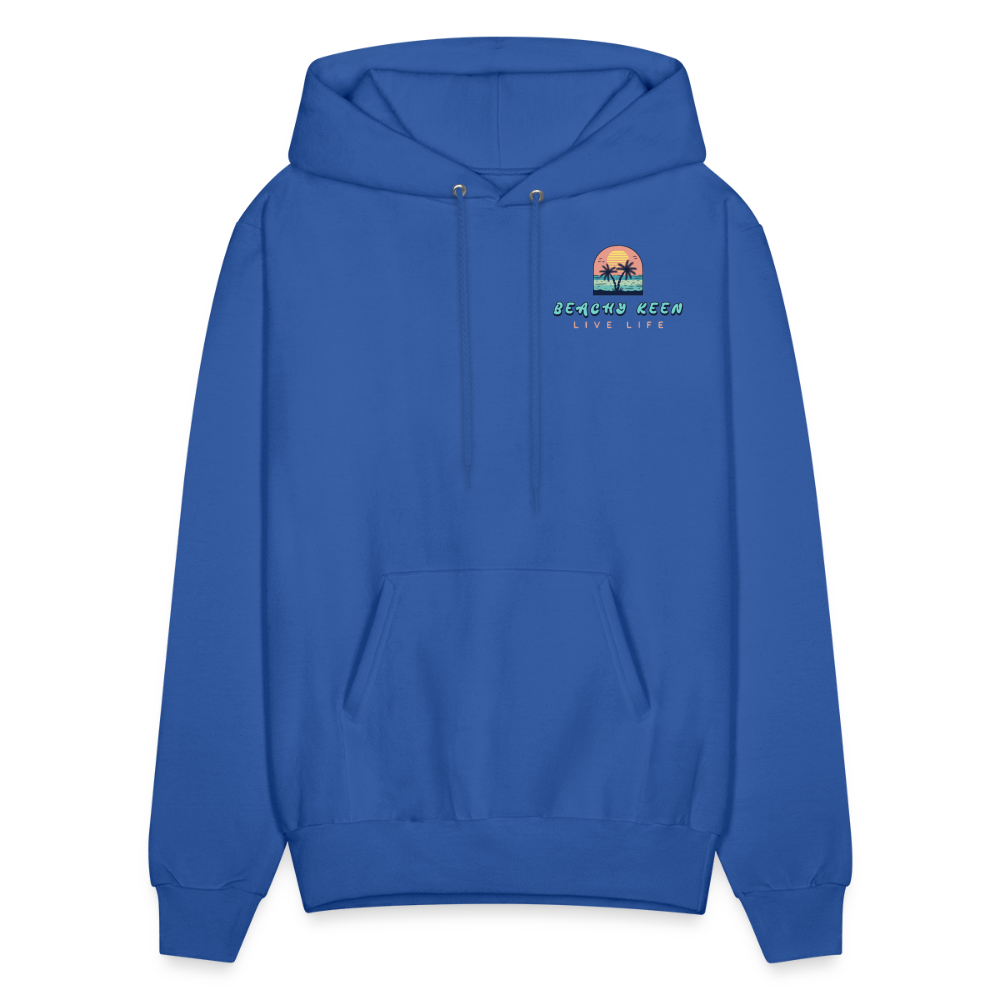 Beachy Keen Hoodie - royal blue