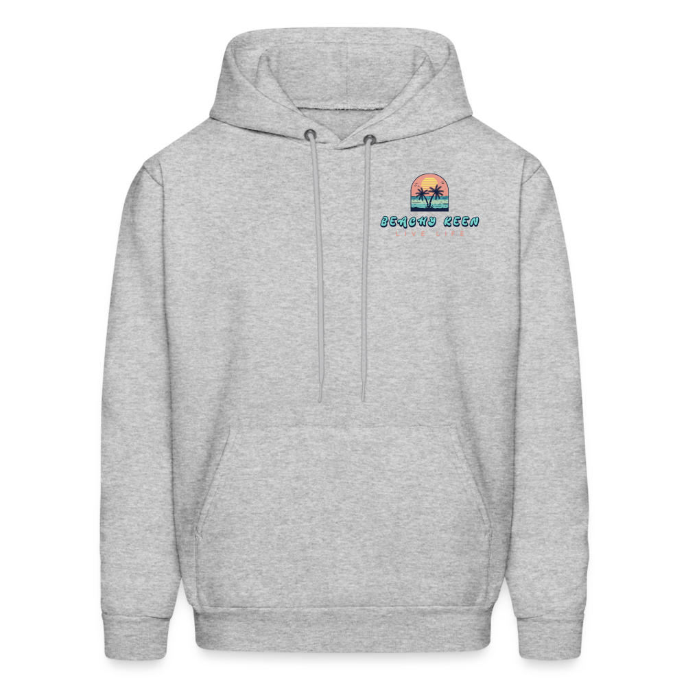 Beachy Keen Hoodie - heather gray