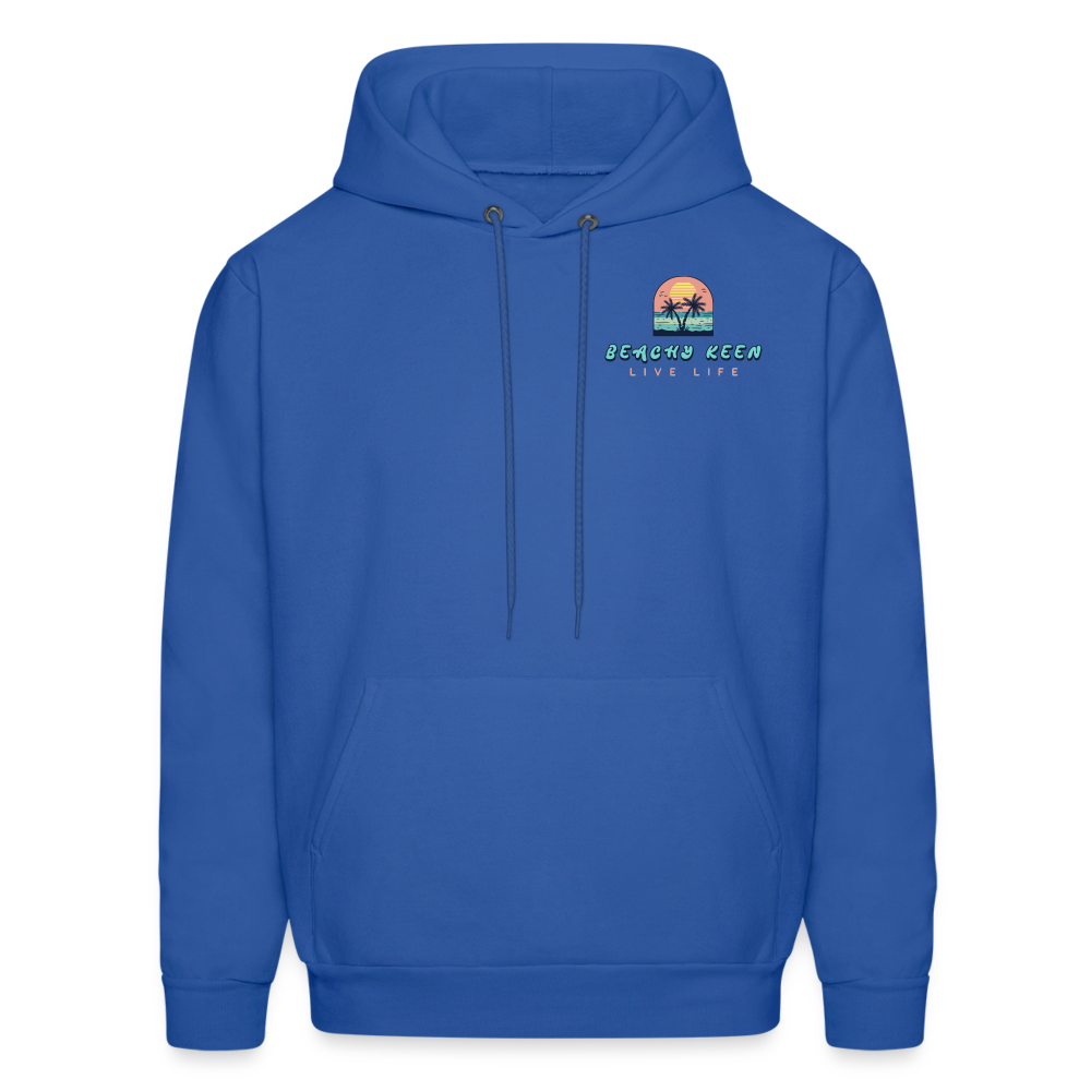 Beachy Keen Hoodie - royal blue