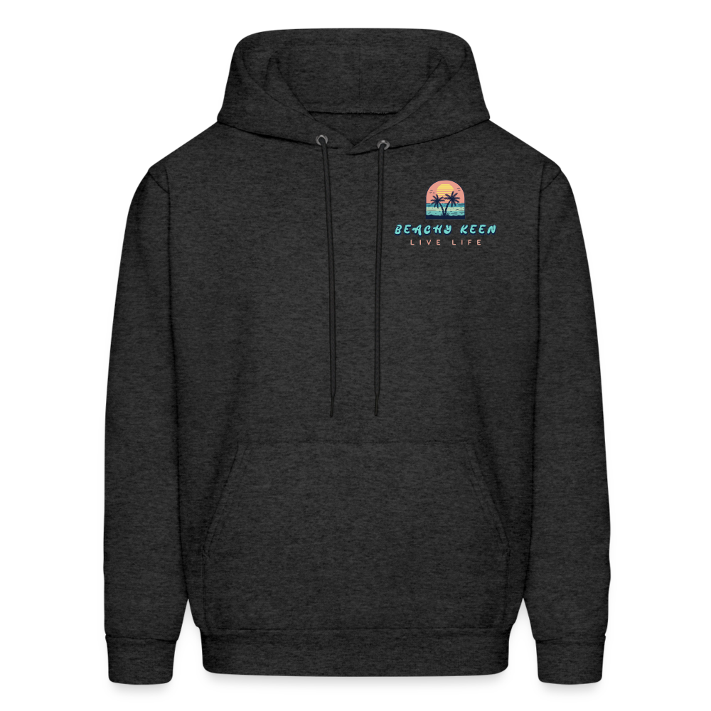 Beachy Keen Hoodie - charcoal grey