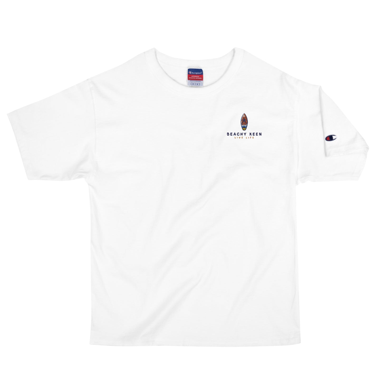 Beachy Keen (Stitched logo) Champion T-Shirt