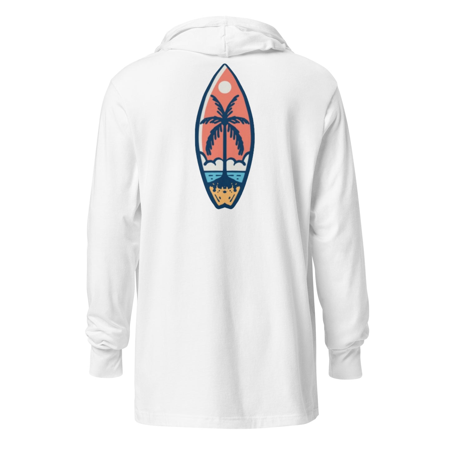 Beachy Keen Hooded long-sleeve tee