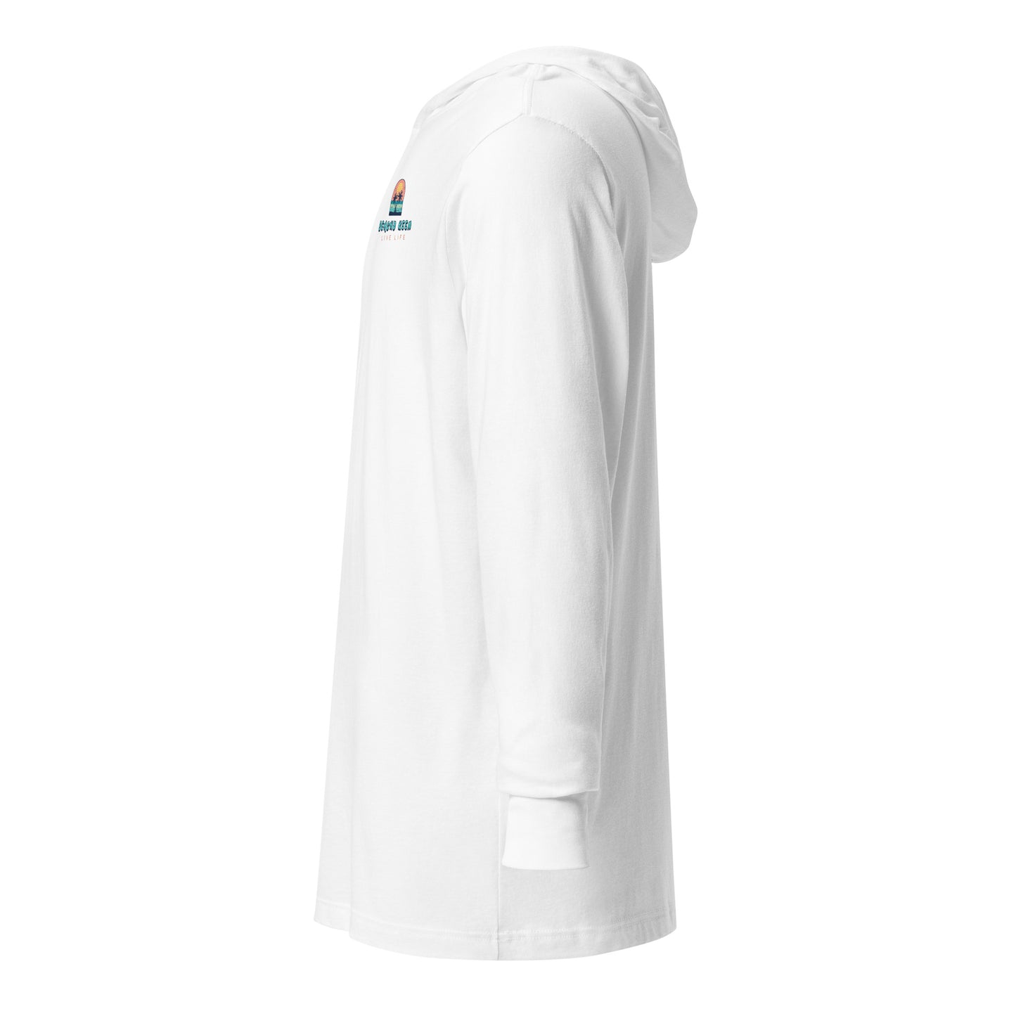 Beachy Keen Hooded long-sleeve tee
