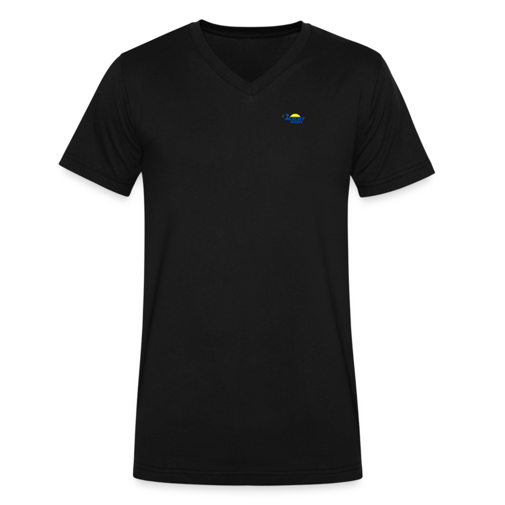 Live Life Sunset Men's V-Neck T-Shirt - black