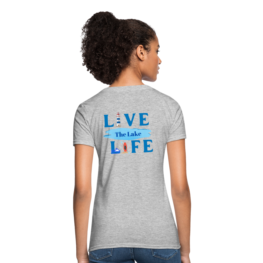 Lake Life T-Shirt - heather gray