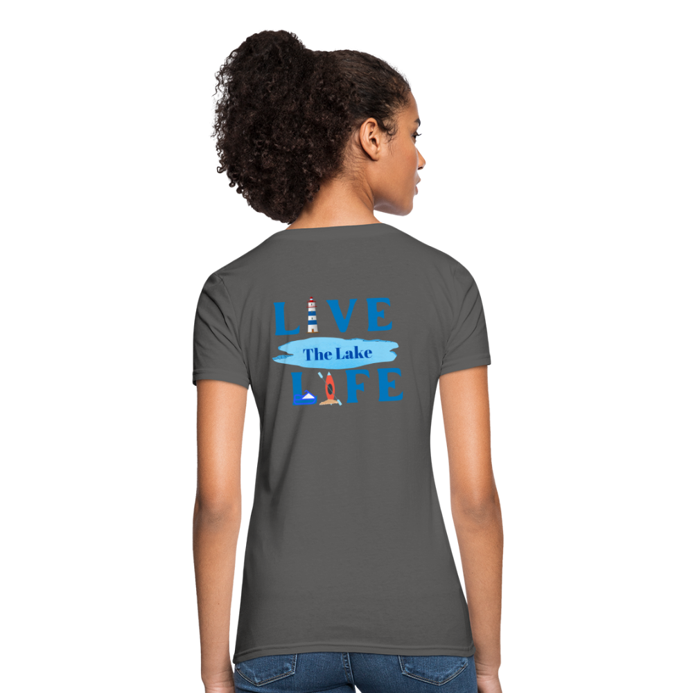 Lake Life T-Shirt - charcoal