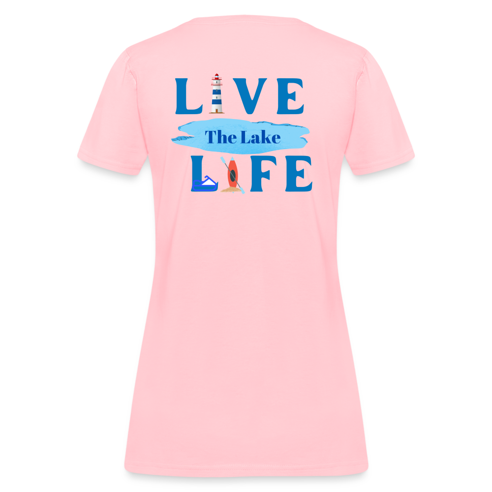 Lake Life T-Shirt - pink