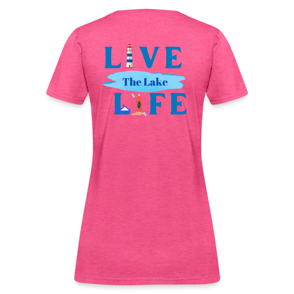 Lake Life T-Shirt - heather pink