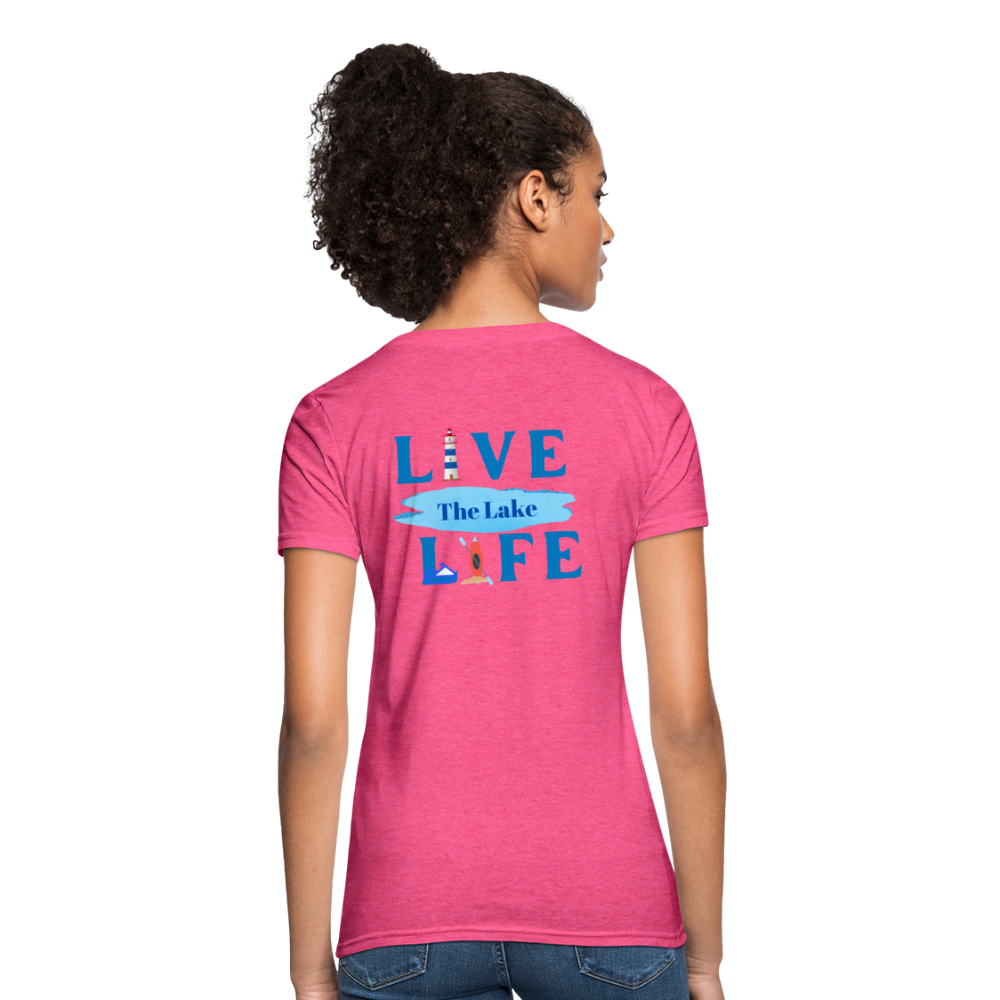 Lake Life T-Shirt - heather pink