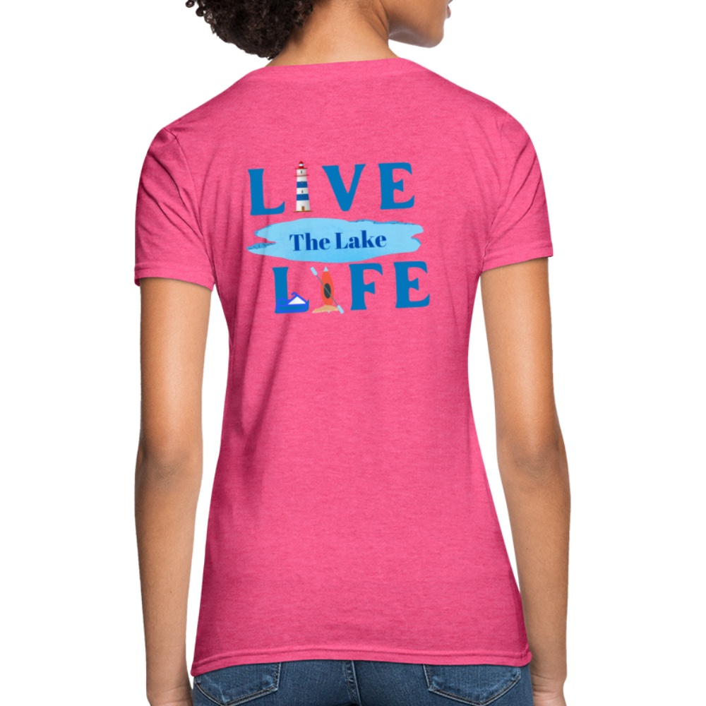 Lake Life T-Shirt - heather pink