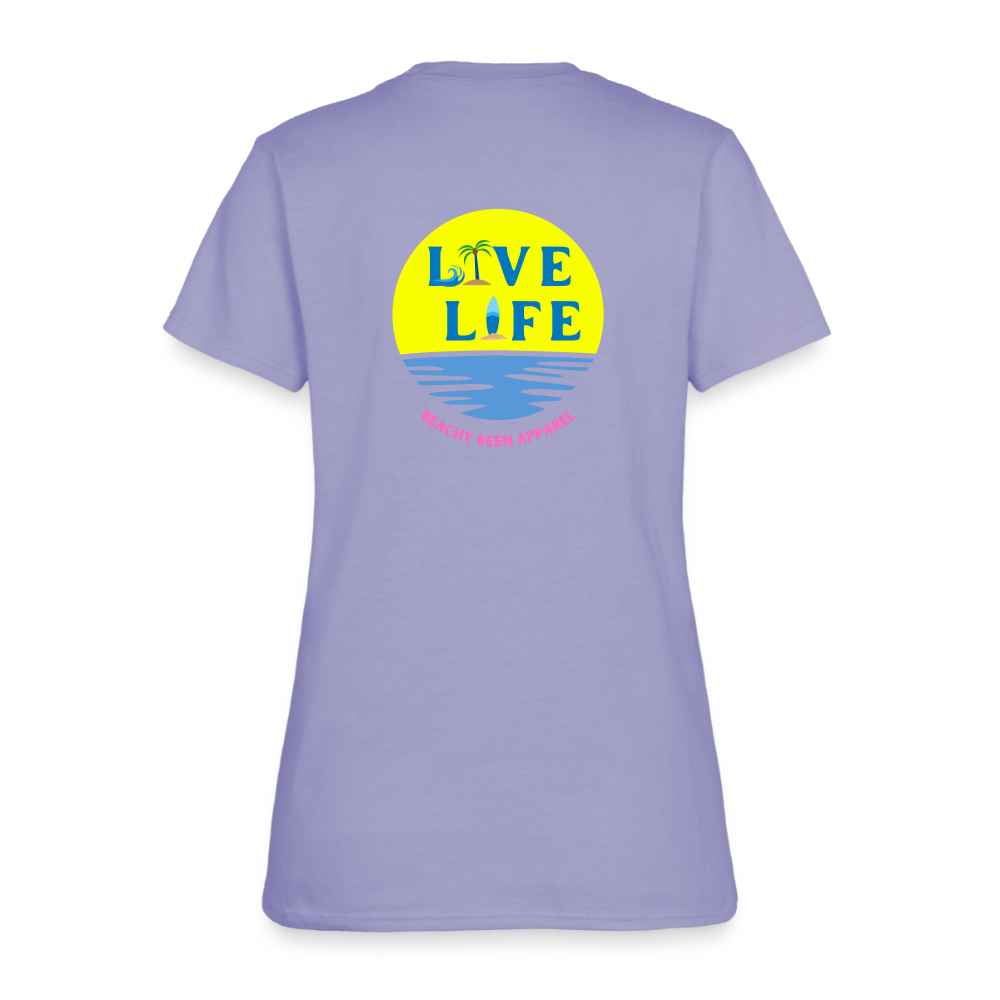 Live Life Beachy Keen - lavender