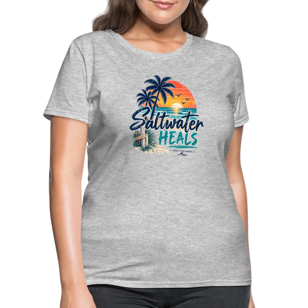 Saltwater Heals - heather gray