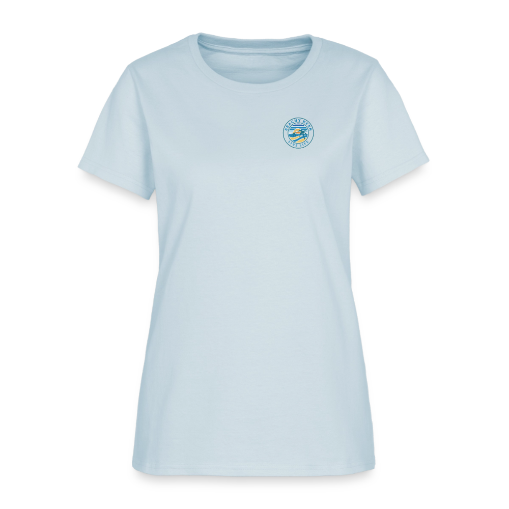Sunset State of Mind Women's T-shirt - light blue