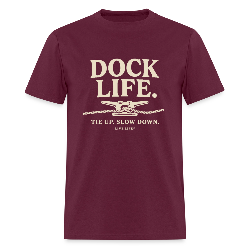 DOCK LIFE - burgundy