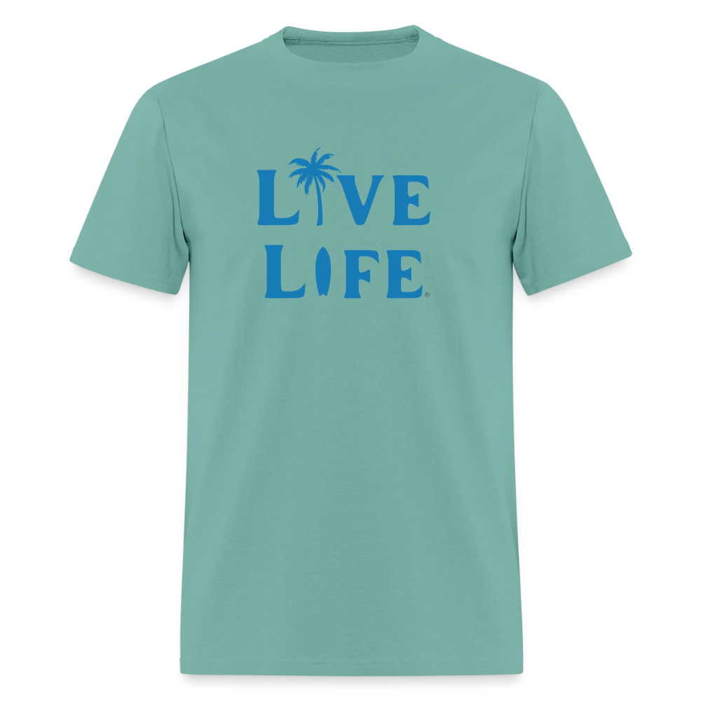 Live Life Coastal T-Shirt | - aquatic