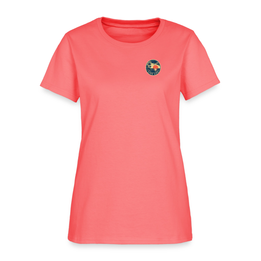 Never Miss a Sunset Women's T-shirt - coral