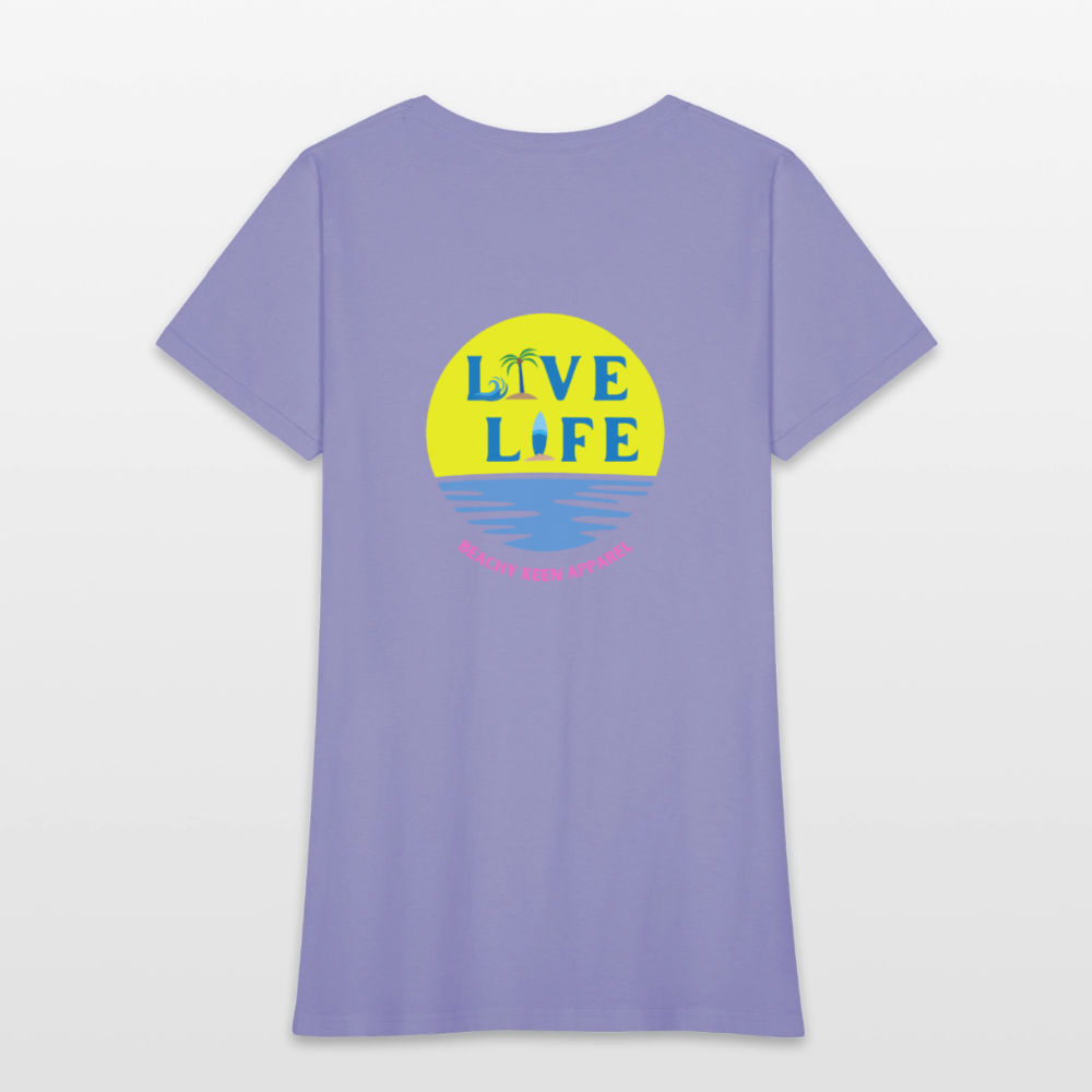 Live Life Beachy Keen - lavender