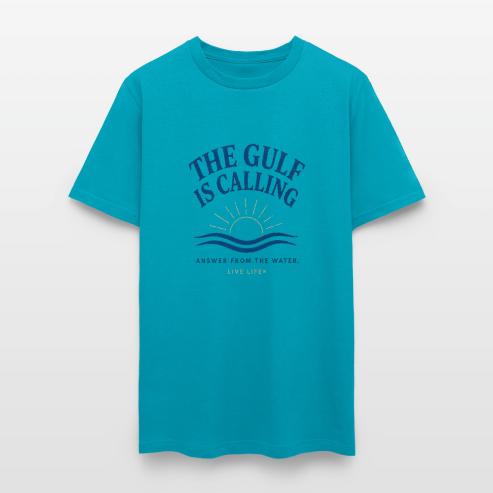 The Gulf is Calling - turquoise