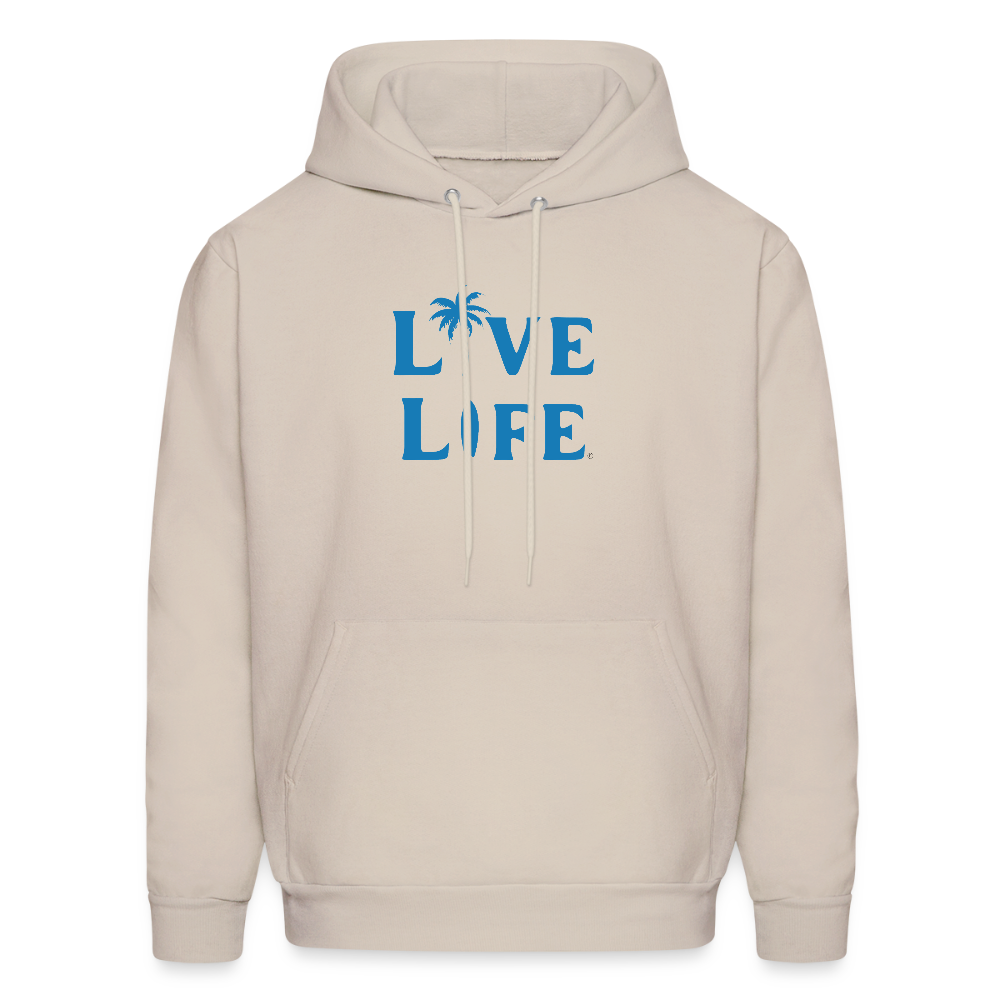 Unisex Live Life Hoodie - Sand