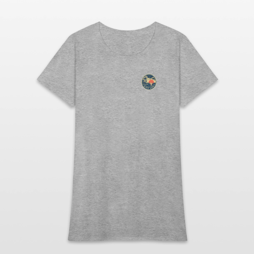 Never Miss a Sunset Women's T-shirt - heather gray
