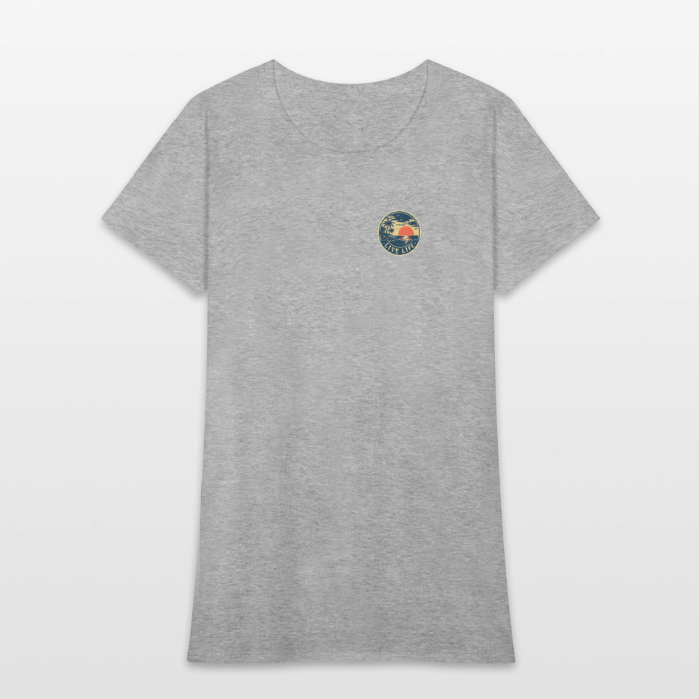 Never Miss a Sunset  Women's T-shirt - heather gray
