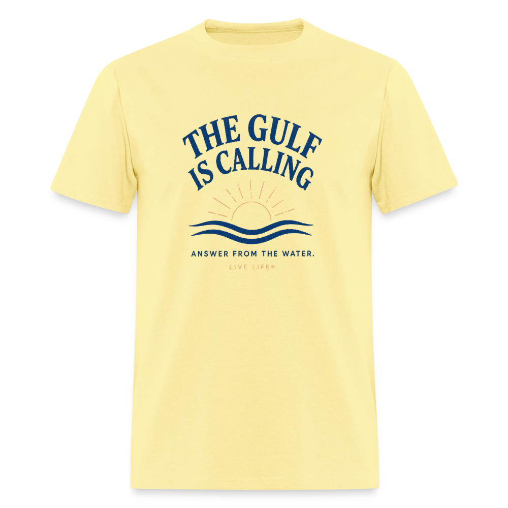 The Gulf is Calling - cornsilk