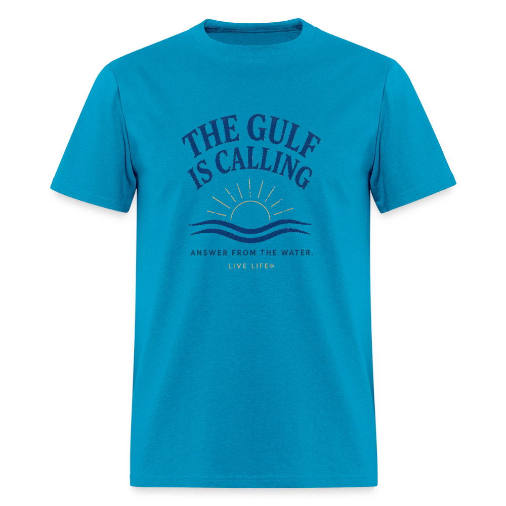The Gulf is Calling - turquoise