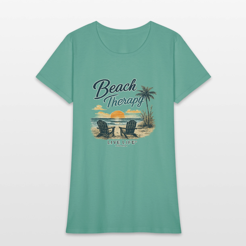 Beach Therapy women's T-shirt - aquatic