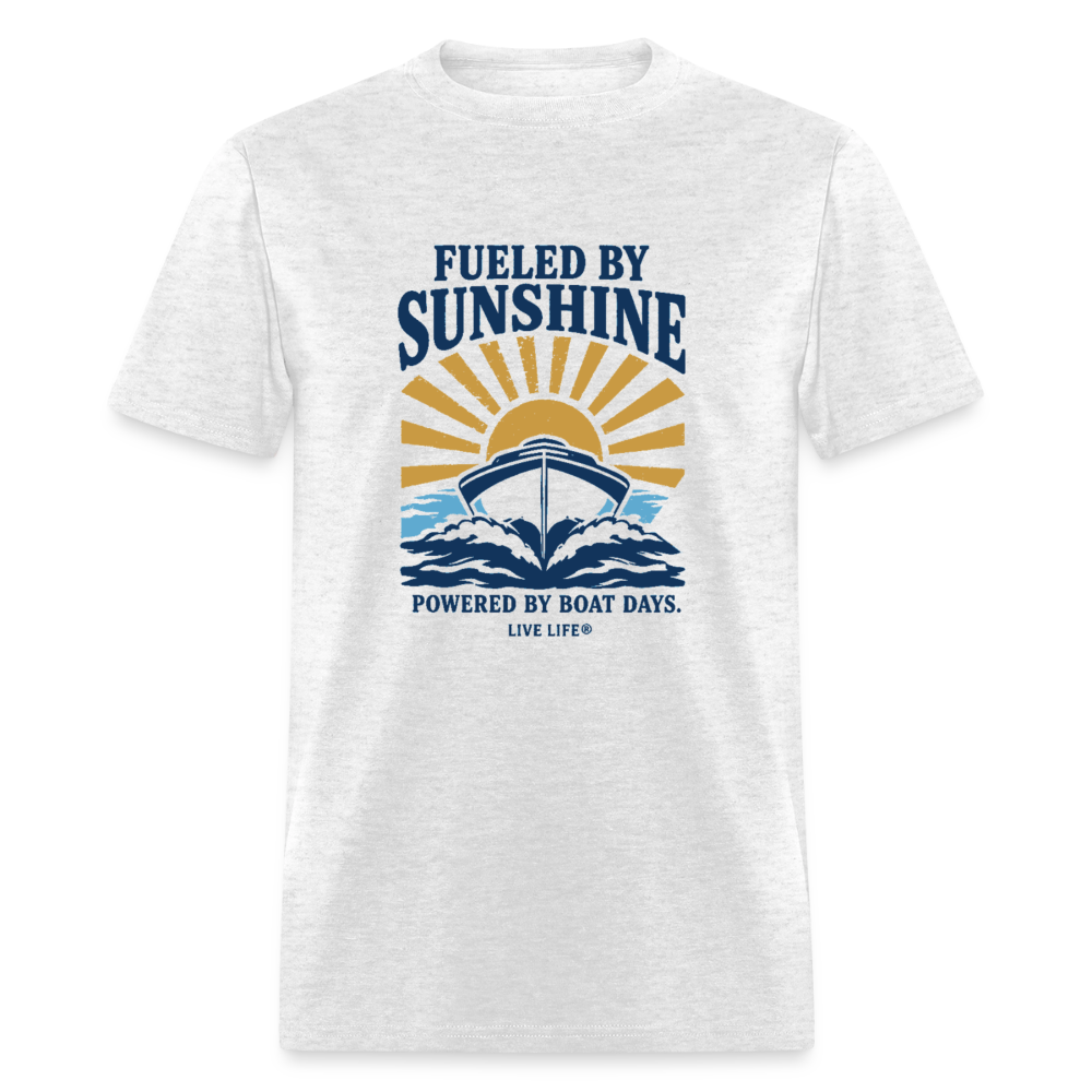 Boat Days. Best Days. - light heather gray