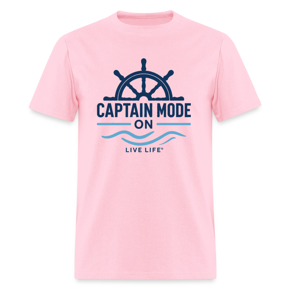 Captain Mode on  Men's T-Shirt | - pink