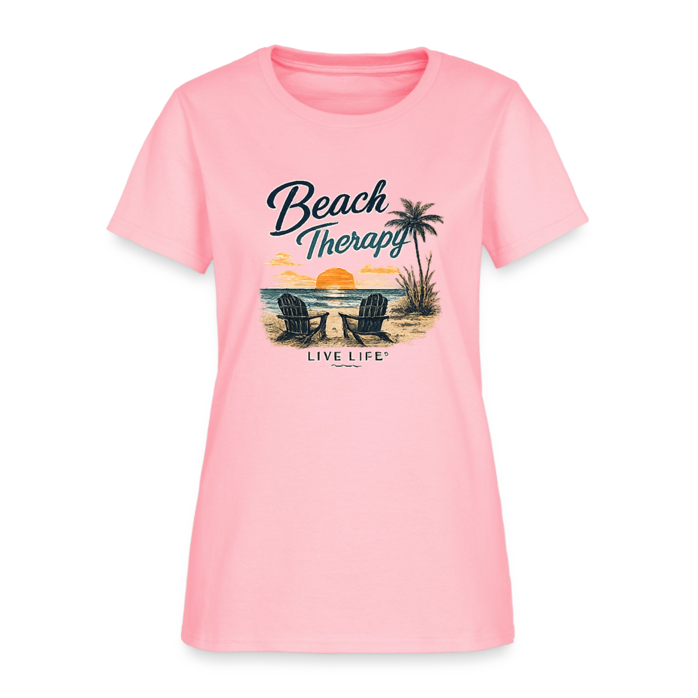 Beach Therapy women's T-shirt - pink