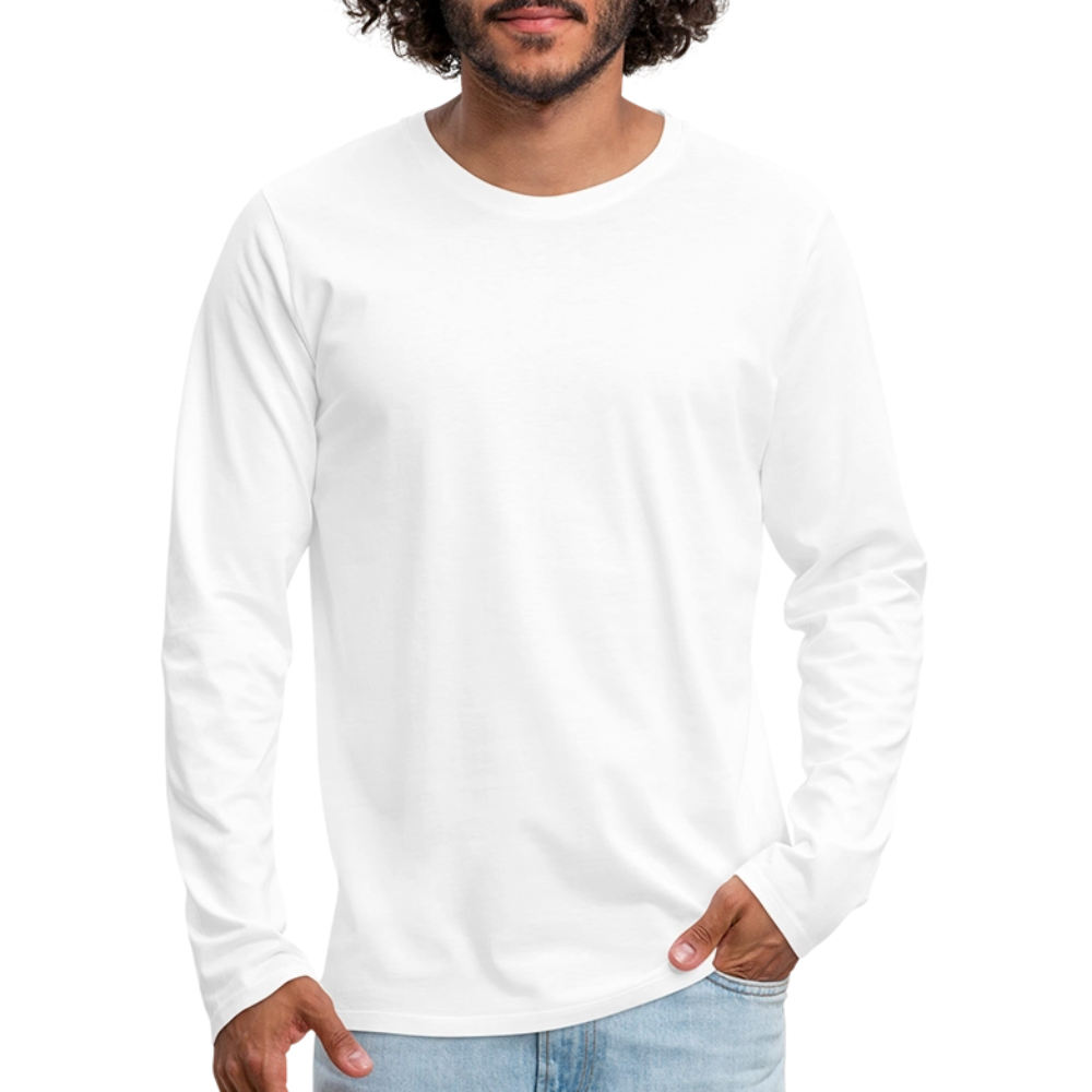 Captain Mode on  Men's Long Sleeve T-Shirt | - white