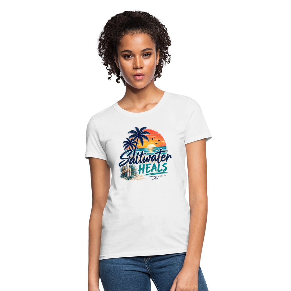Saltwater Heals - white