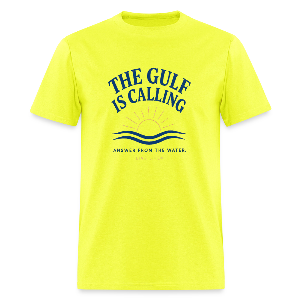 The Gulf is Calling - safety green