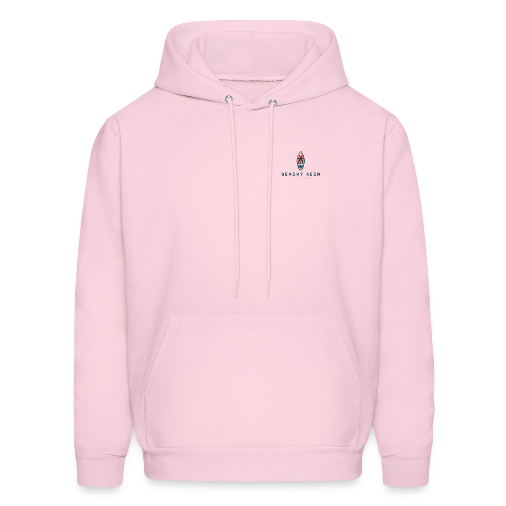 Beachy Keen Signature Hoodie - pale pink