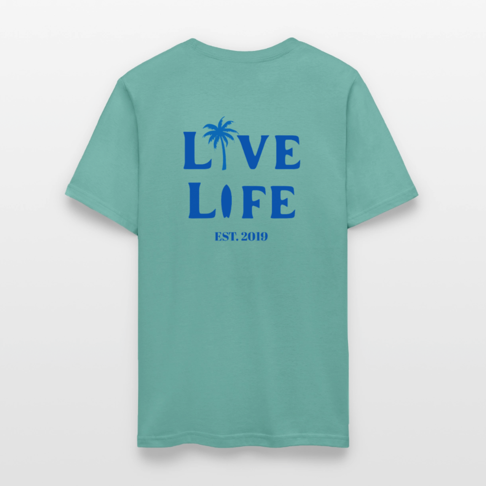 Live Life Coastal T-Shirt | - aquatic