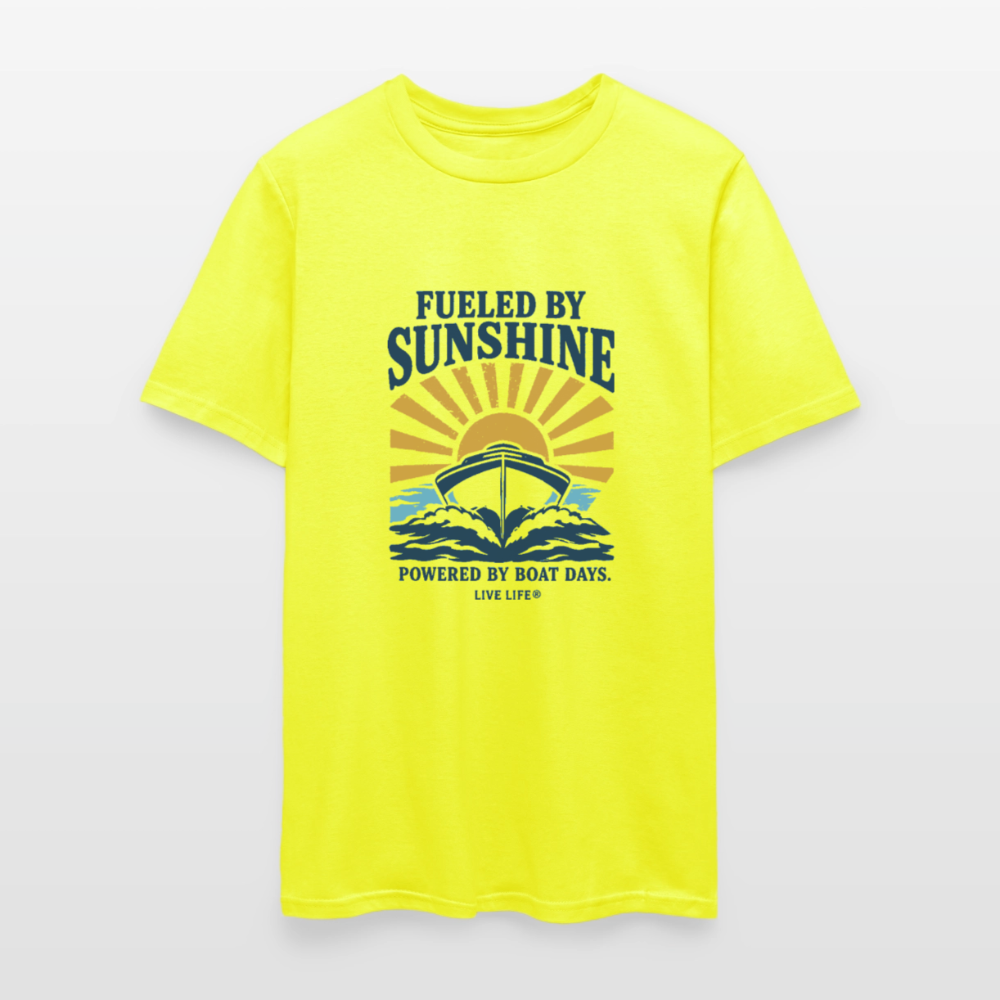 Boat Days. Best Days. - safety green