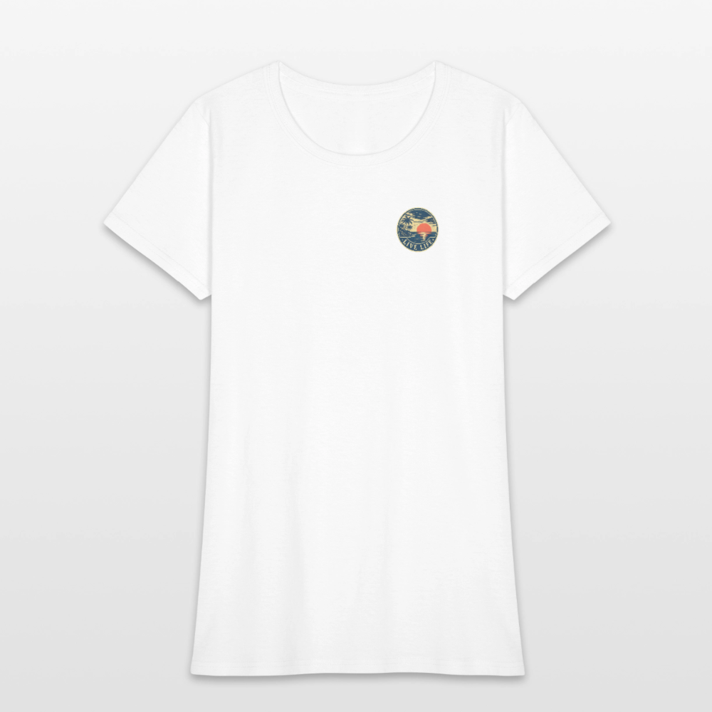 Never Miss a Sunset Women's T-shirt - white