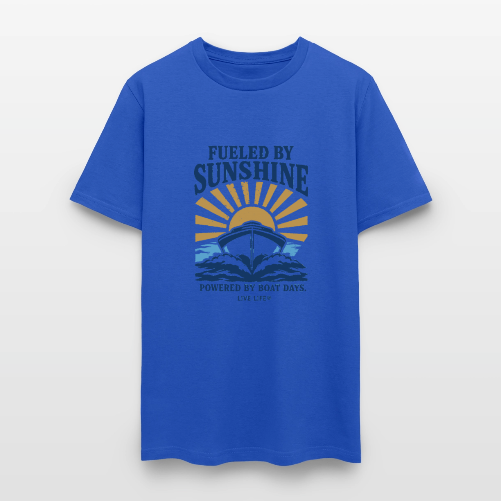 Boat Days. Best Days. - royal blue