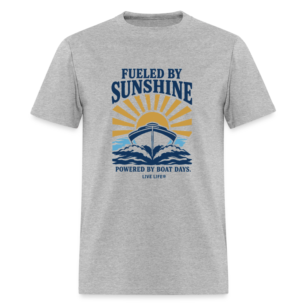 Boat Days. Best Days. - heather gray