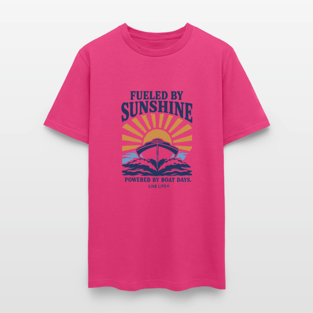Boat Days. Best Days. - fuchsia