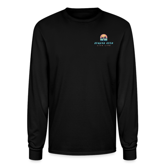 Beachy Keen Champion Unisex Long Sleeve T-Shirt - black