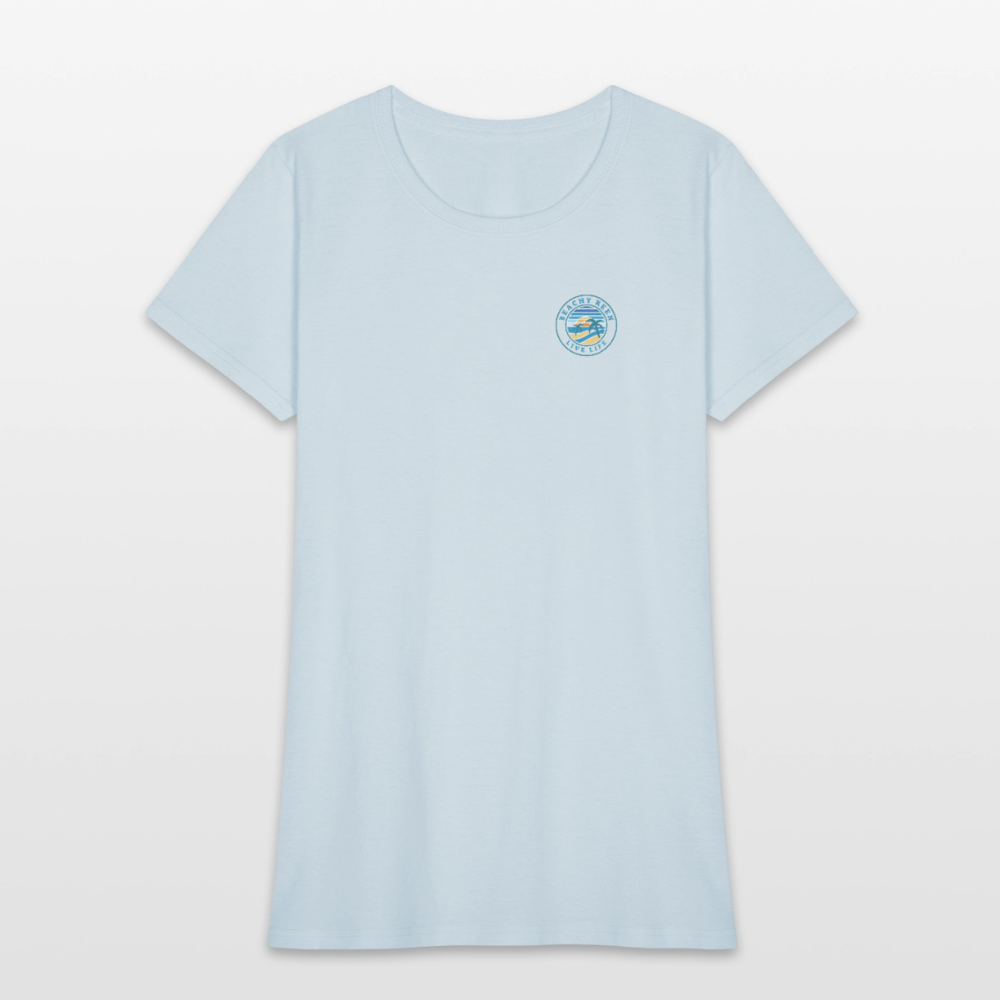 Sunset State of Mind Women's T-shirt - light blue