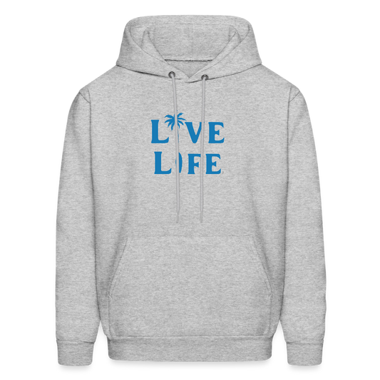 Live Life Unisex Hoodie - heather gray