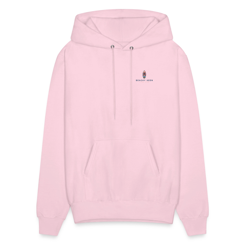 Beachy Keen Signature Hoodie - pale pink