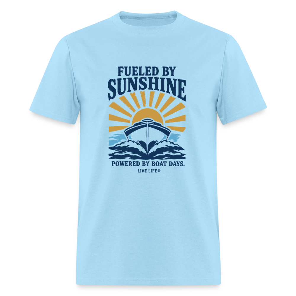 Boat Days. Best Days. - powder blue