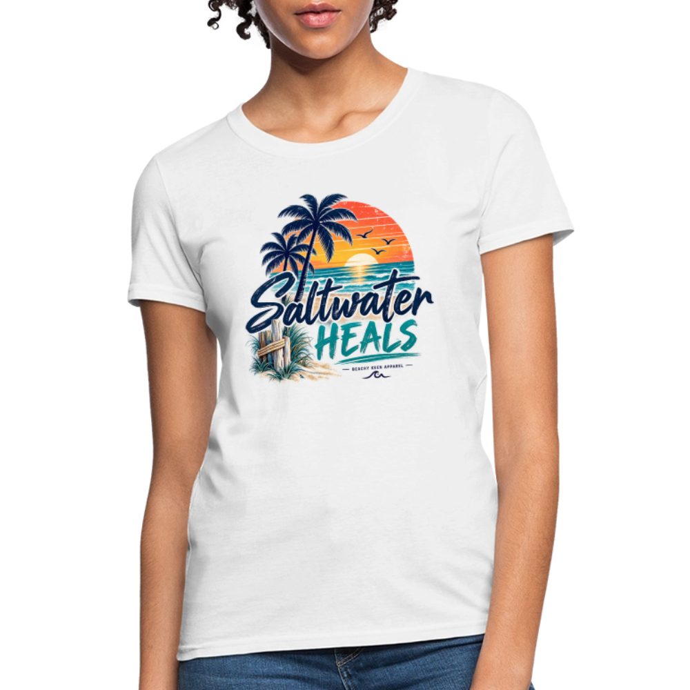 Saltwater Heals - white