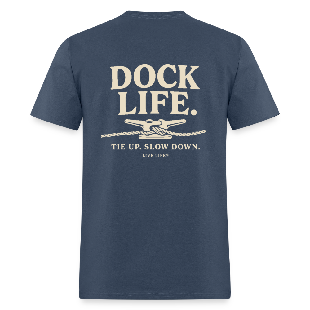 DOCK LIFE -  blue dusk